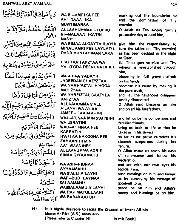 25th Zilqadah Amal